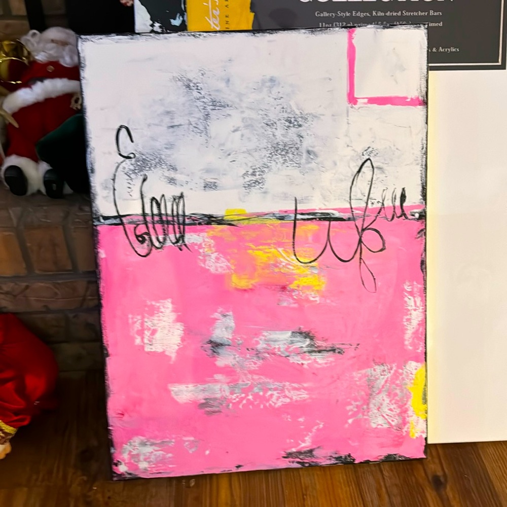 Acrylic painting